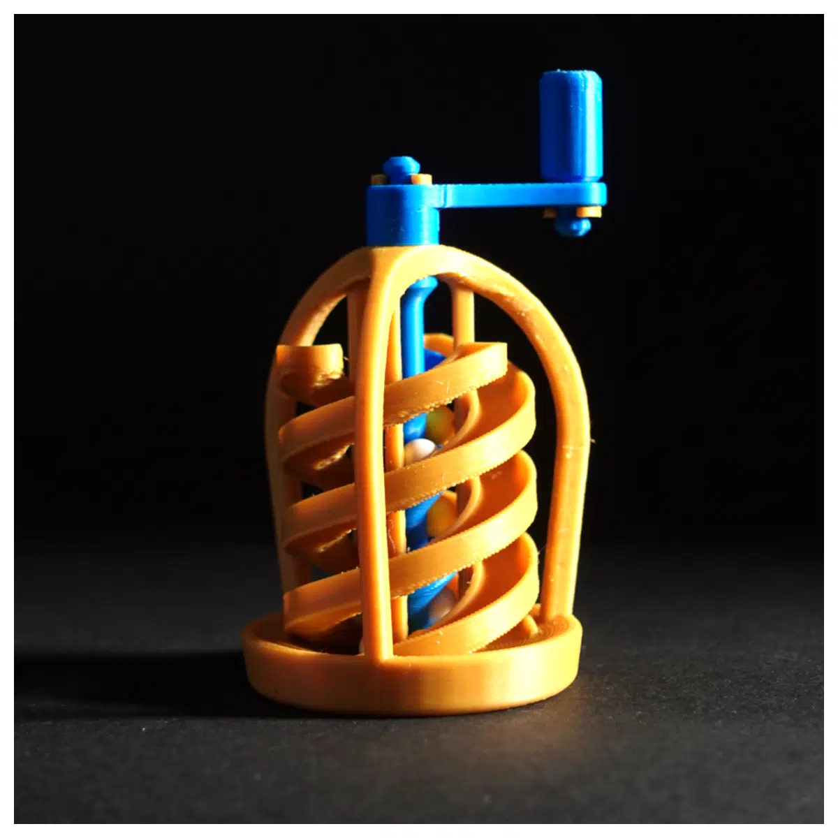 mini marble roller coaster desk toy fidget gear machine for stress relief educational physics experiment office desk decoration