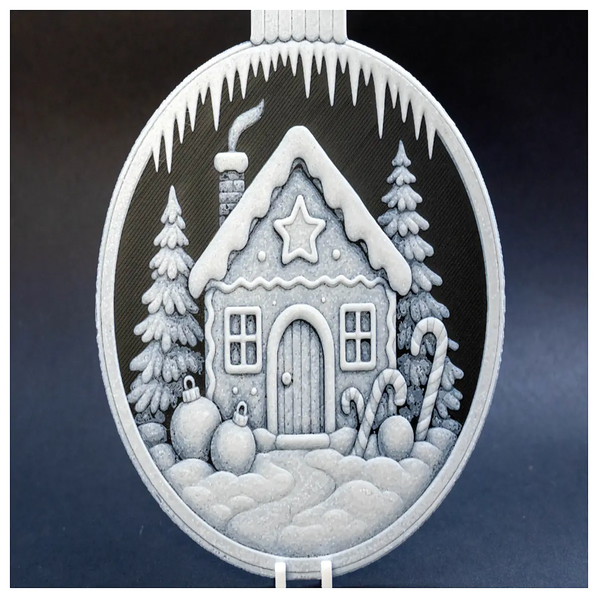 Gingerbread House Decorations Christmas Ornaments Festive Hanging Decor Christmas Tree Accessories Holiday Decorations New Year Gift