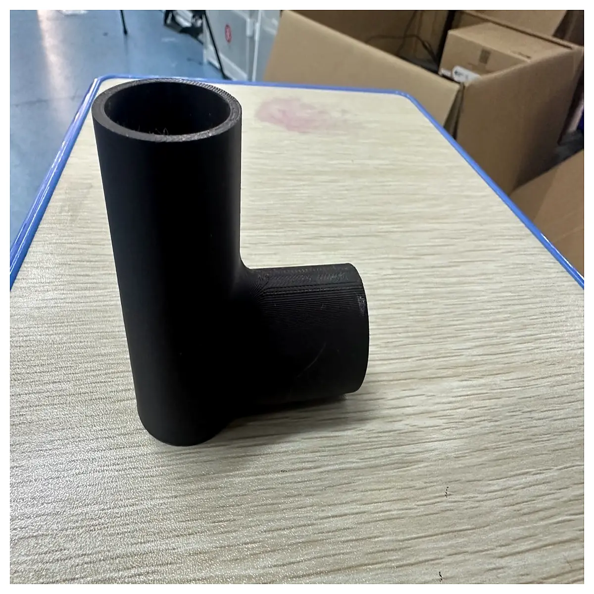 Right Angle Double Port Adapter 257mm Pipe Connector Fast Installation Repair Parts Easy to Use