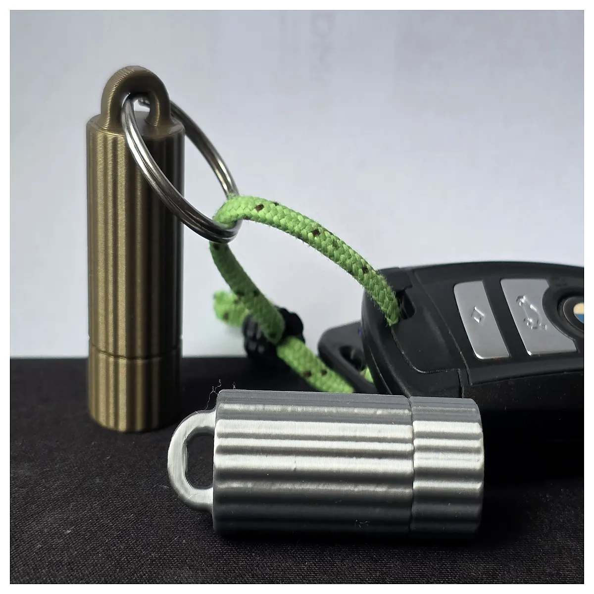 duty edc keychain utility with snap off blades for crafts making