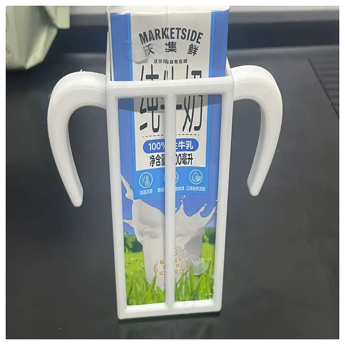 WoJian Carton Milk Handle Carton Milk Grip Milk Box Accessory Carton Milk Anti Slip Handle