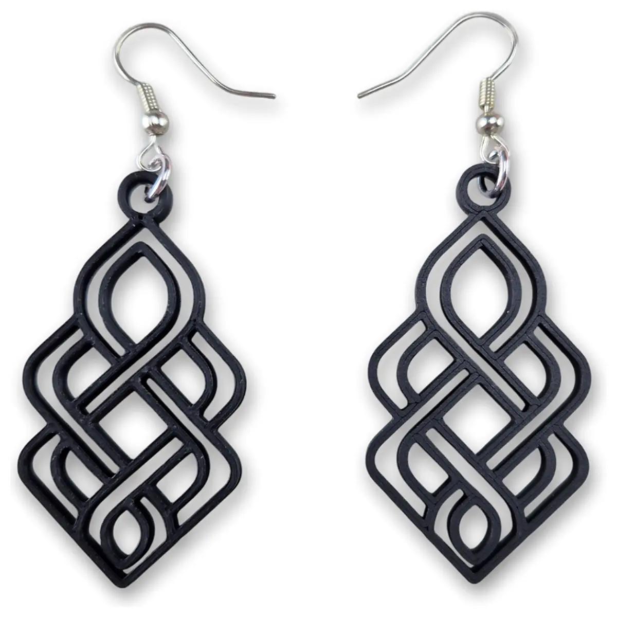 Knot Earrings Geometric Jewelry Classic Design Elegant Style for Women Knot Fashion Accessory Boho Earring Gift