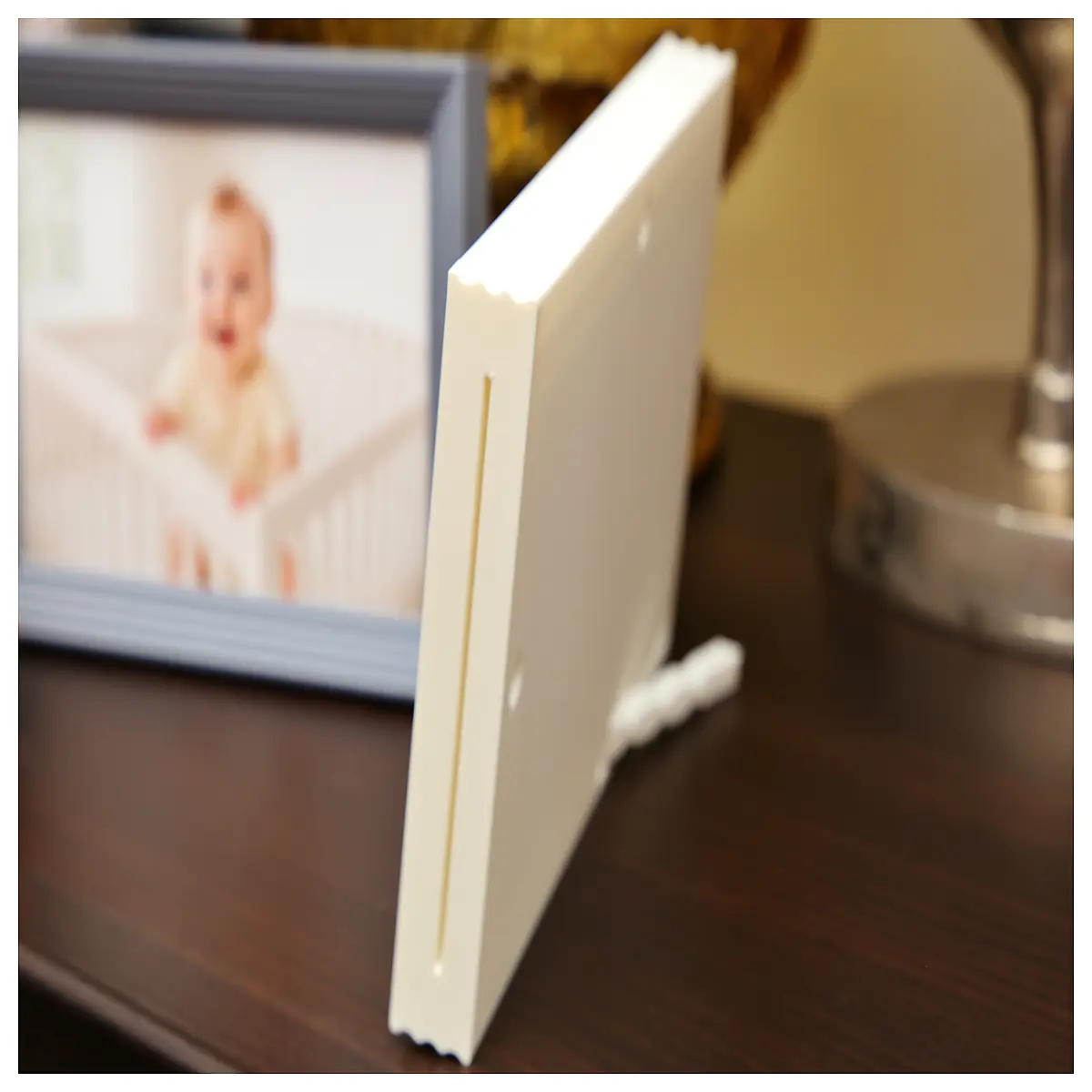 modern black wood photo frame 4x6 inch wall hanging picture holder for desk shelf home decor gift