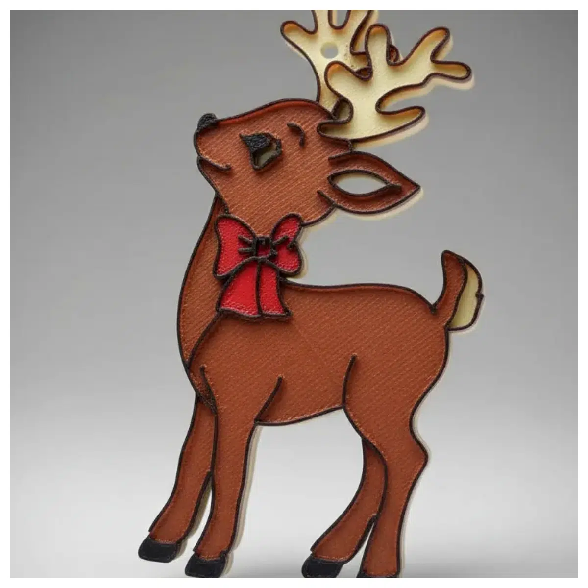 Christmas Deer Ornament Decorate Christmas Tree Small Deer Figurine Festive Decoration Christmas Gift Christmas Tree Accessories