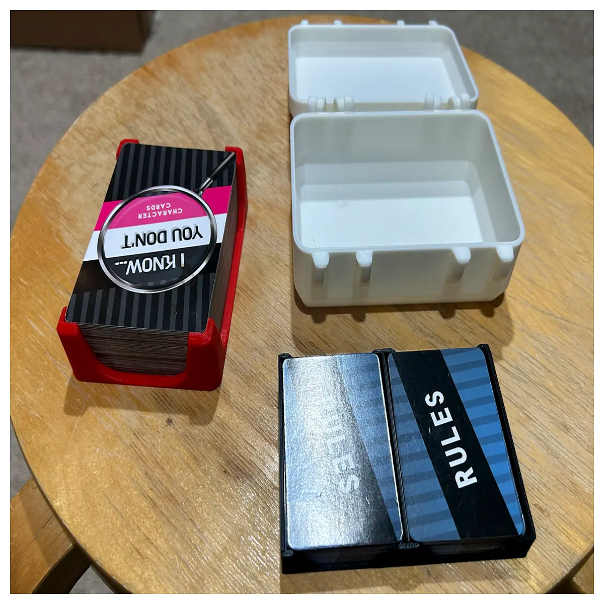 Daiku Box Game Accessories Card Game Replacement Parts Gaming Accessories Player Essential Game Components Set