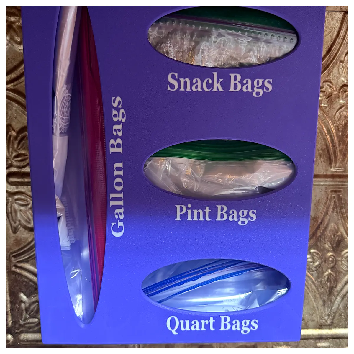 Ziploc Storage Bags Seal Bags Organizer Household Kitchen Food Storage Bags Bags Airtight Containers 2 Pack