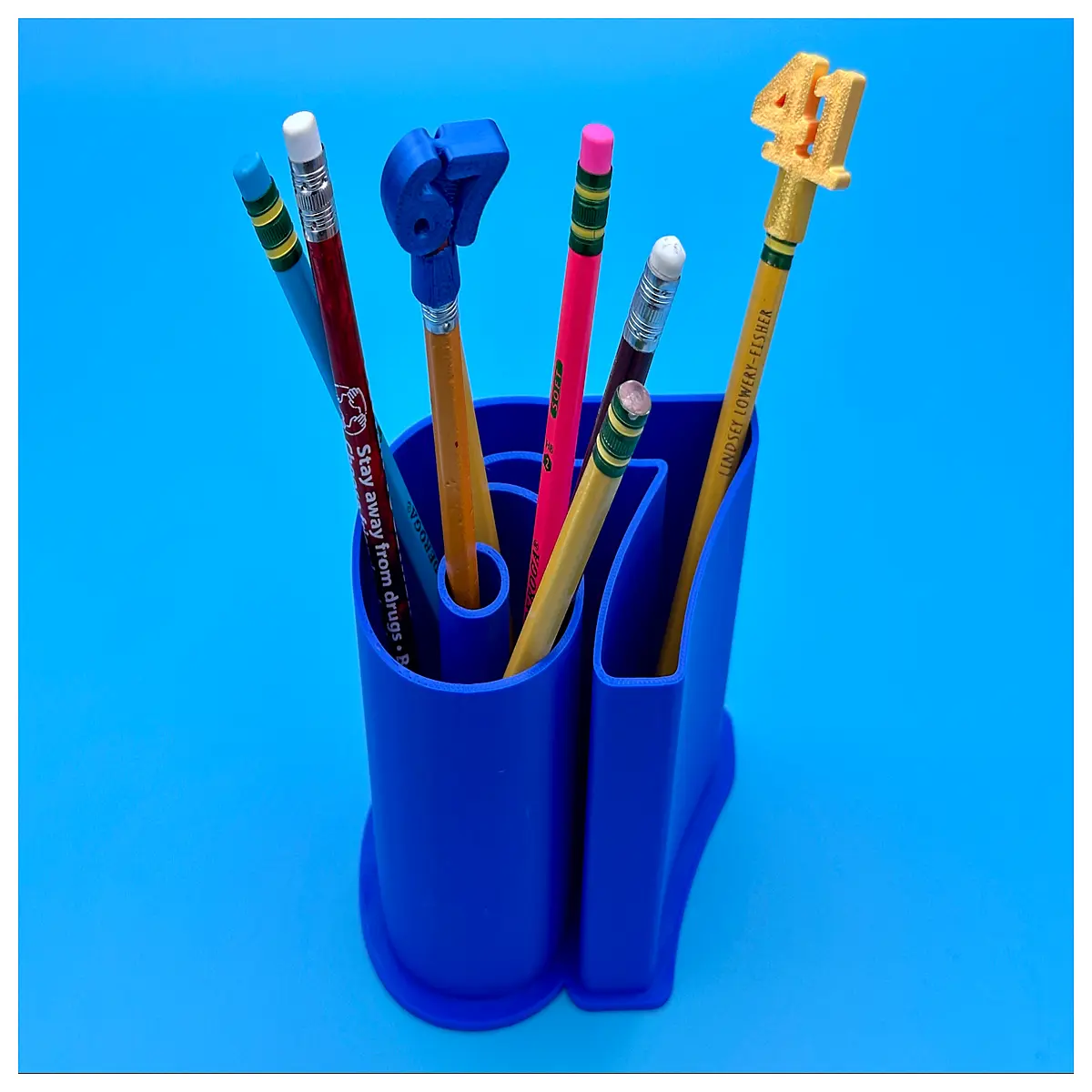 Pencil Case Organizer Holder Desk Storage Box Student Supplies Multi Function Pen Case 67 Pieces