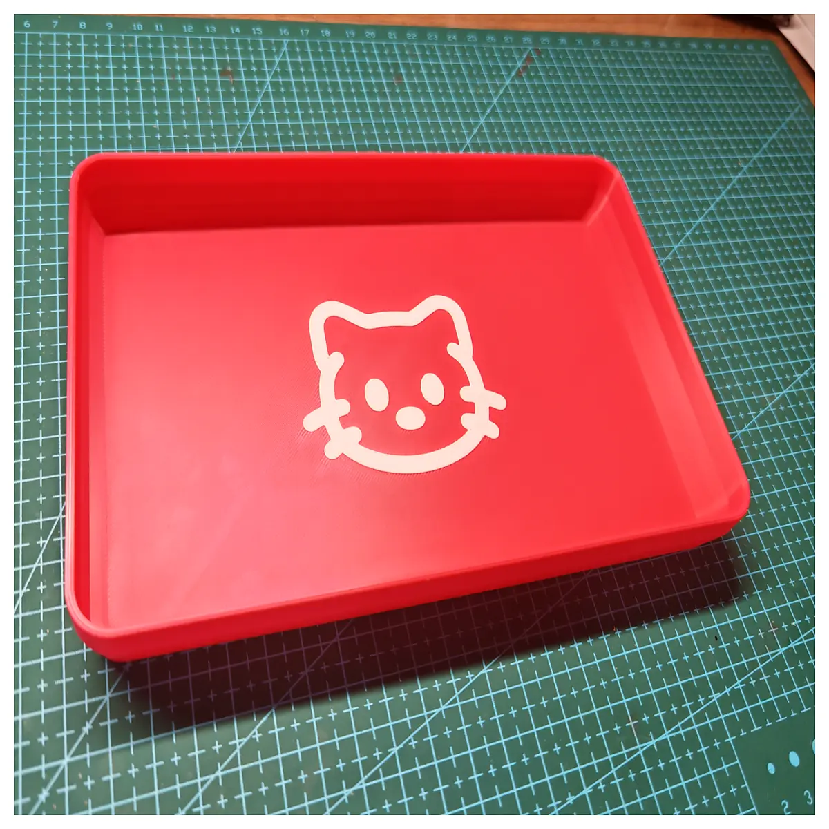 Cat Bone Dish Organizer Pet Food Storage Container Kitchen Corner Basket Multi Purpose Collapsible Bin