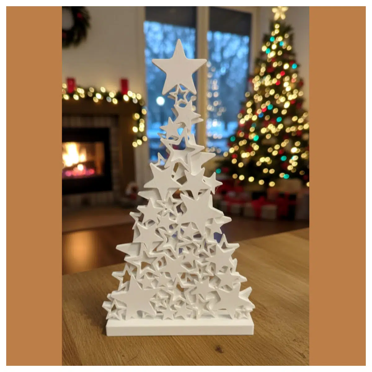 Stacked Star Tree Star Christmas Tree Festive Decorations Christmas Gift Star Shaped Ornament Holiday Decor Stacked Star