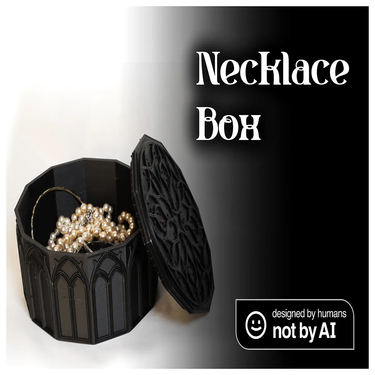 Necklace Box Jewelry Storage Box Chain Box Display Case Gift Box Jewelry Easy Organization