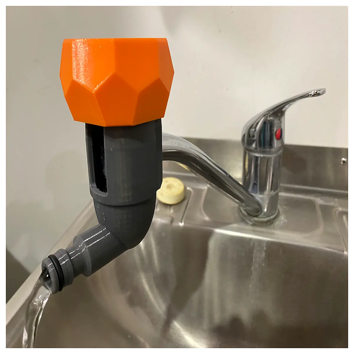 Faucet Hose Connector Bathroom Kitchen Accessories Quick Connection Faucet Parts Hose Adapter Replacement