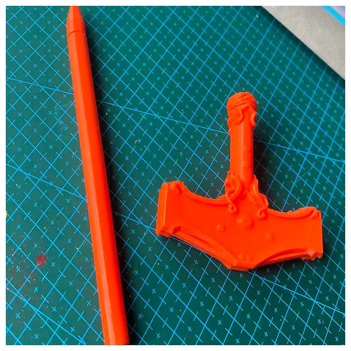 funny ballpoint pen cap hammer novelty desk toy stress relief eraser replacement grip