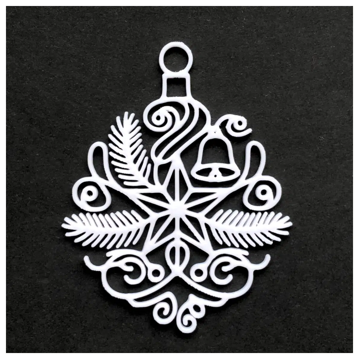 Cutout 3D Star Ornament Festive Decoration Christmas Tree Accessory Star Shape Hanging Ornament Christmas Gift Decor