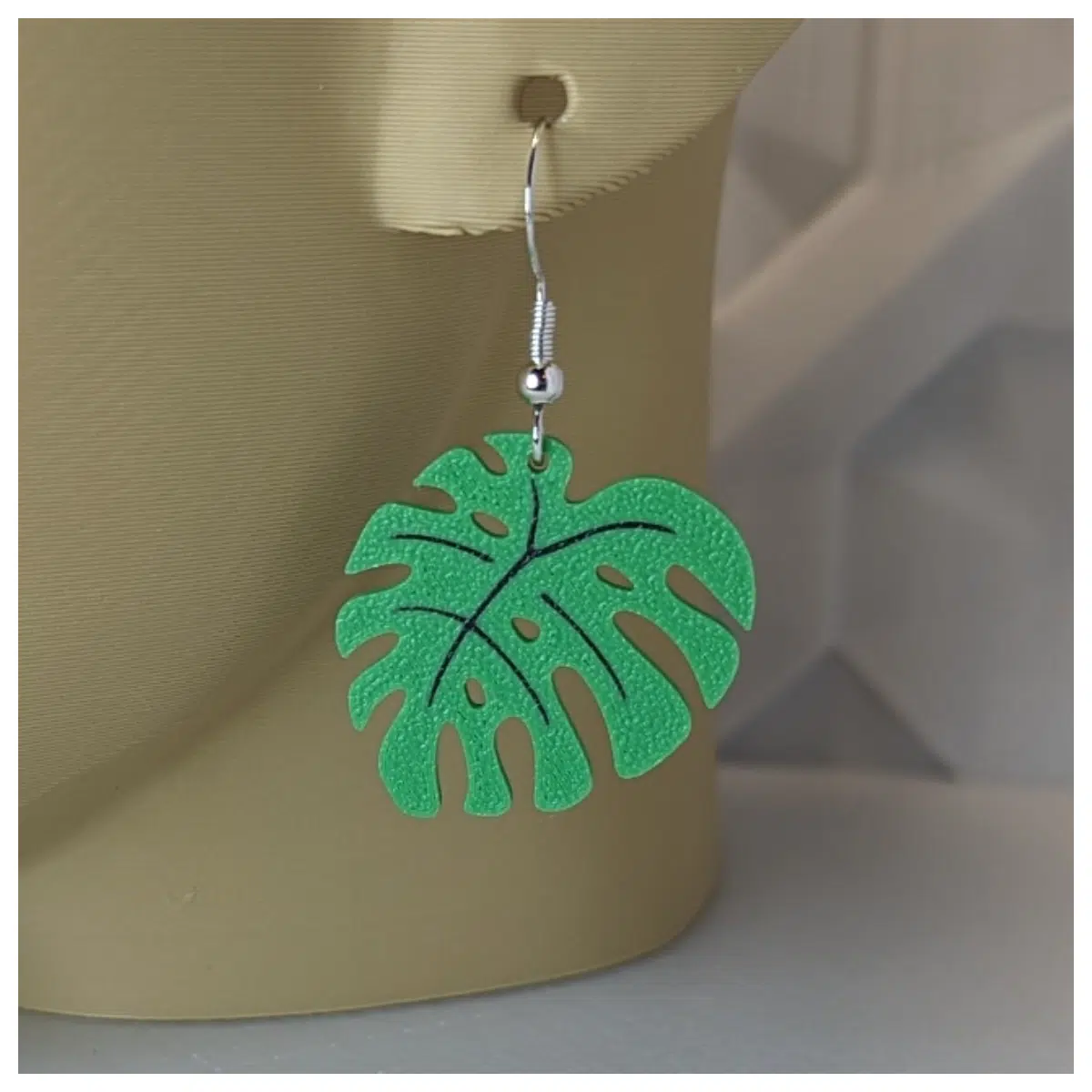 Cute Fern Leaf Earrings Realistic Plant Earrings Minimalist Fashion Women s Accessories Leaf Earrings Greenery Earrings Trendy Earrings