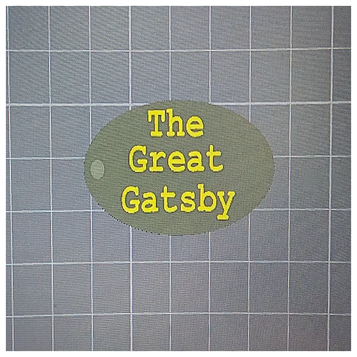 The Great Gatsby Keychain Classic Literature Decor Retro Gift Book Lover Accessory Hemingway Memorial Gold Keychains