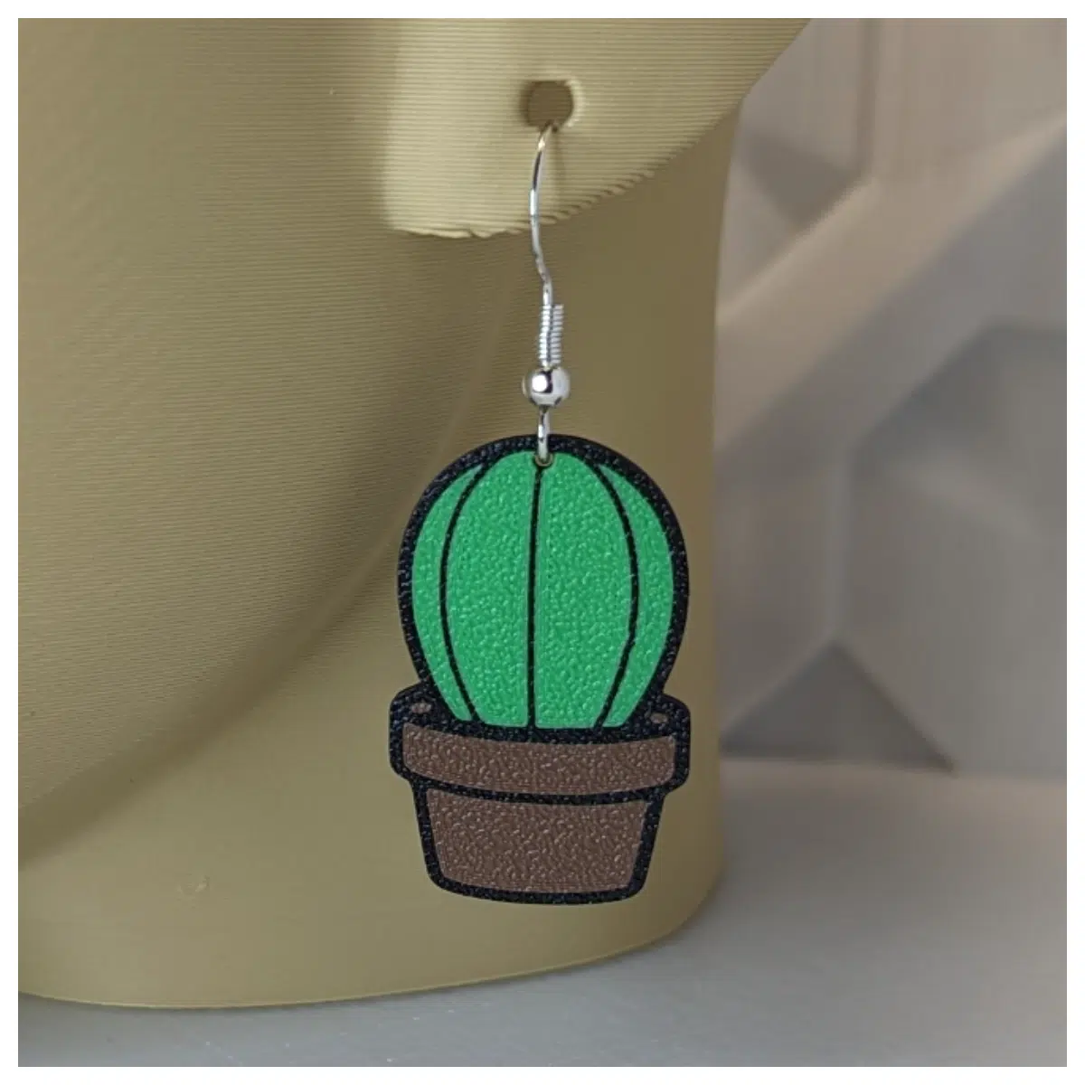 Cute Cactus Earrings 5 3 Cactus Design Earring Sweet Girl Style Fresh Aesthetic Accessories Trendy Fashion