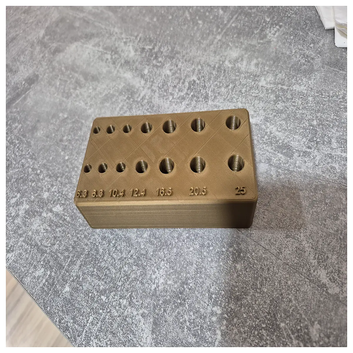 countersunk screw organizer box magnetic storage case for woodworker tools hardware bins