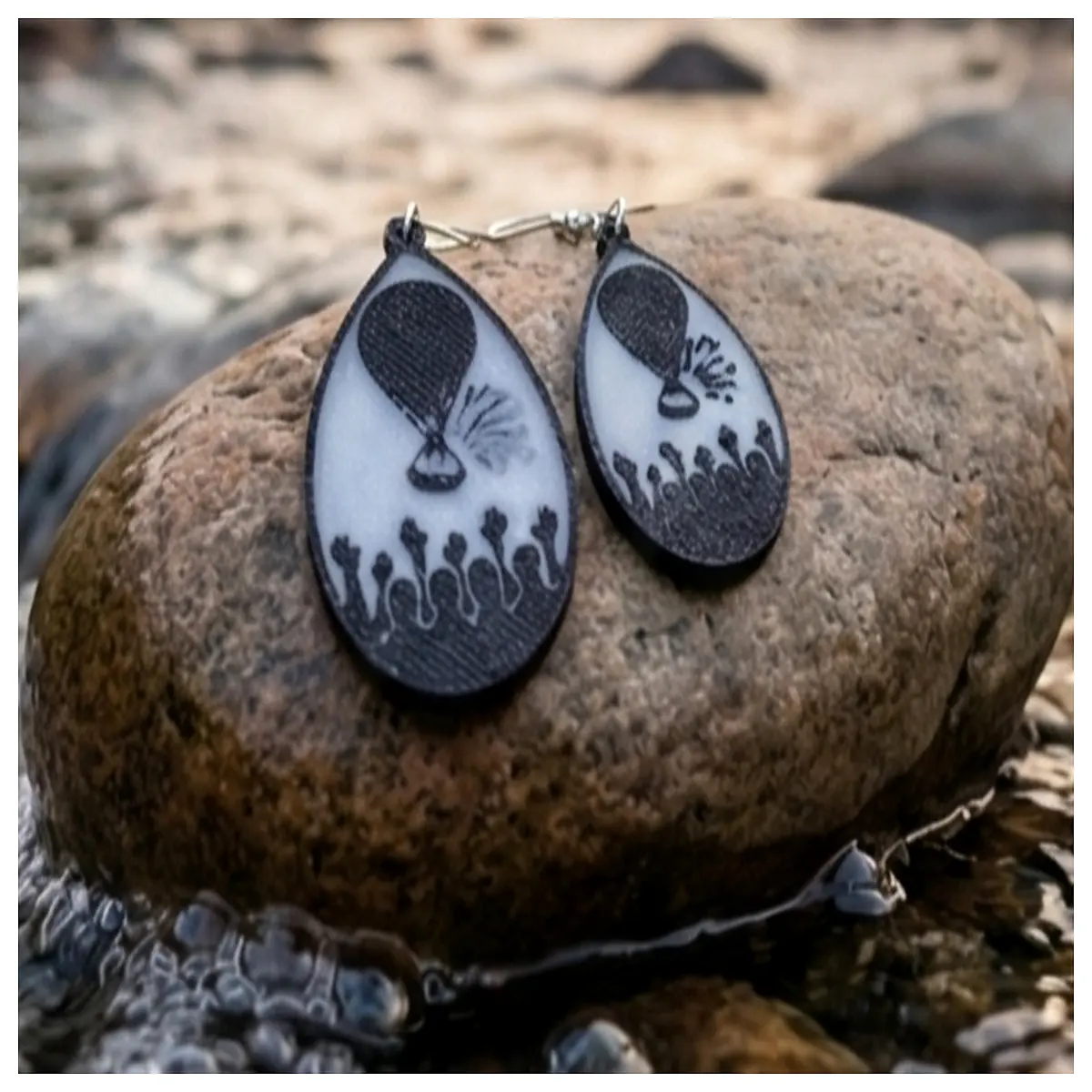 Balloon Earrings Saint Rock Party Decorations Ball Night Accessories Festival Gift Party Supplies