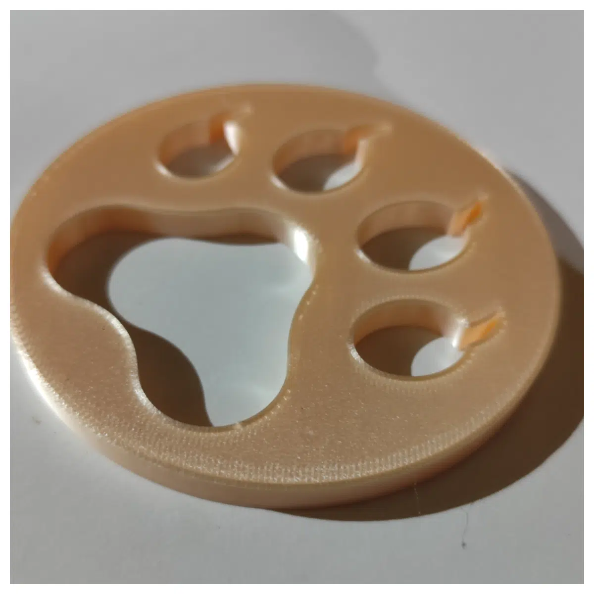cat paw stencil for crafts reusable paw print template for kids art concrete for garden decor silicone paw imprint tool