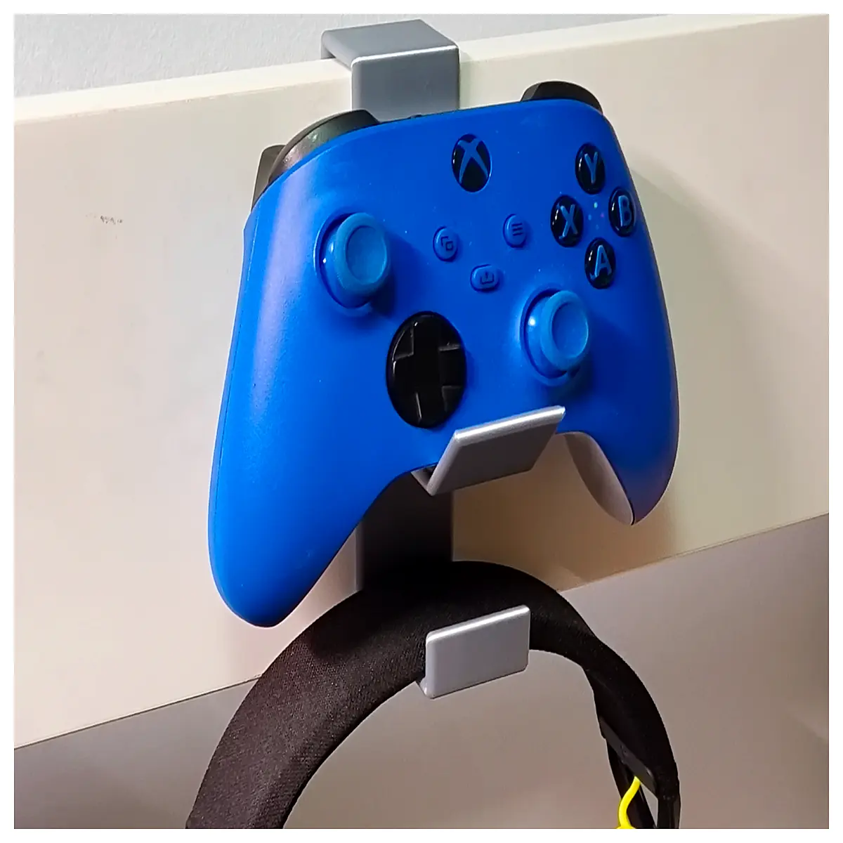 headset hook for desk gaming controller hanger organizer holder mount for ps5 switch pro controller cable management