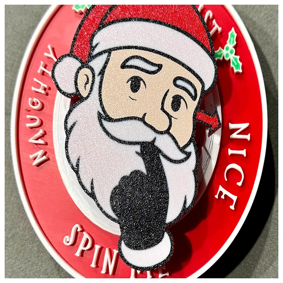 Santa Claus Rotating Chain Deer Decoration Christmas Gift Kids Birthday Present Rotating Toy Set