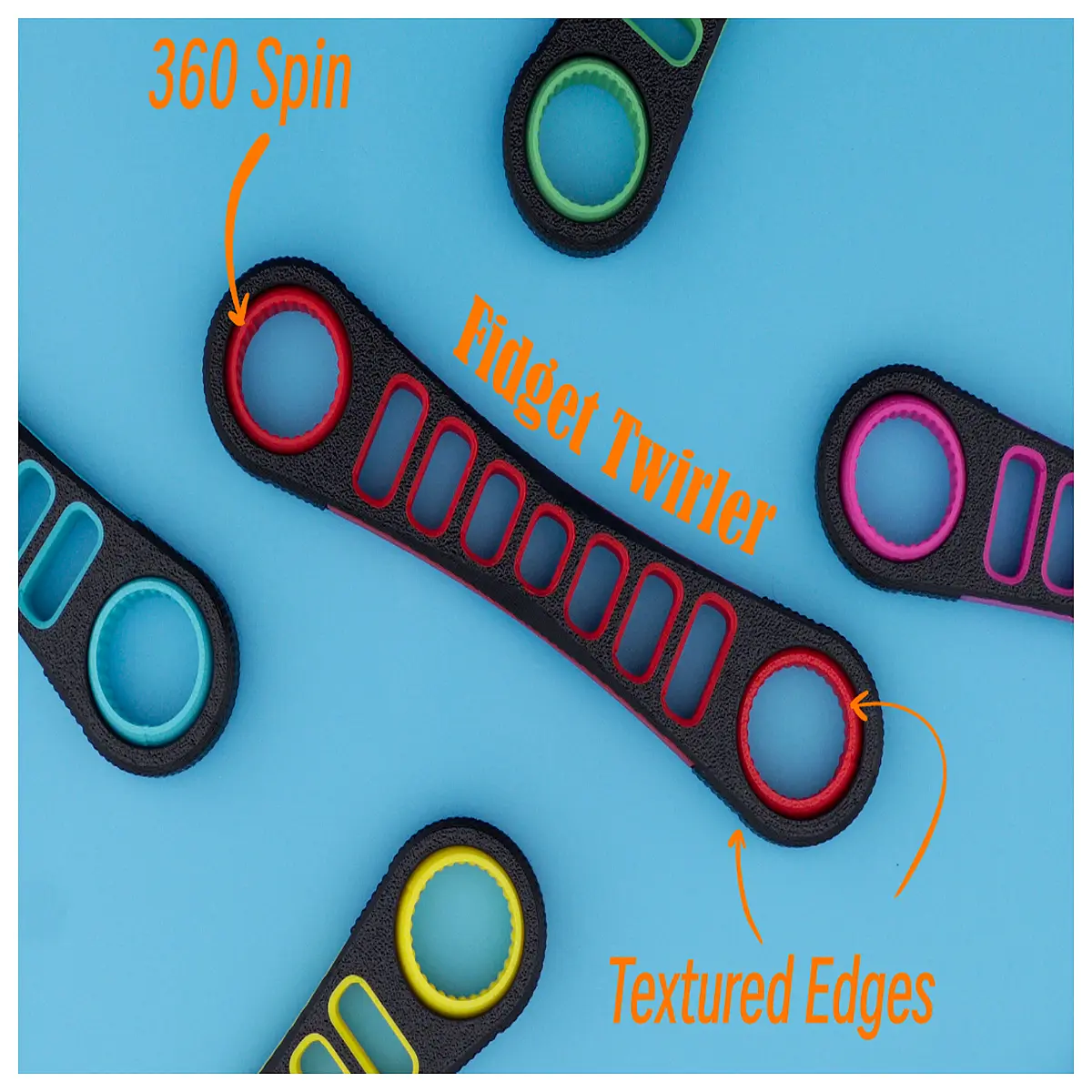 fidget spinner stick anti stress relief toy for anxiety adults kids sensory tool desk fidgeter