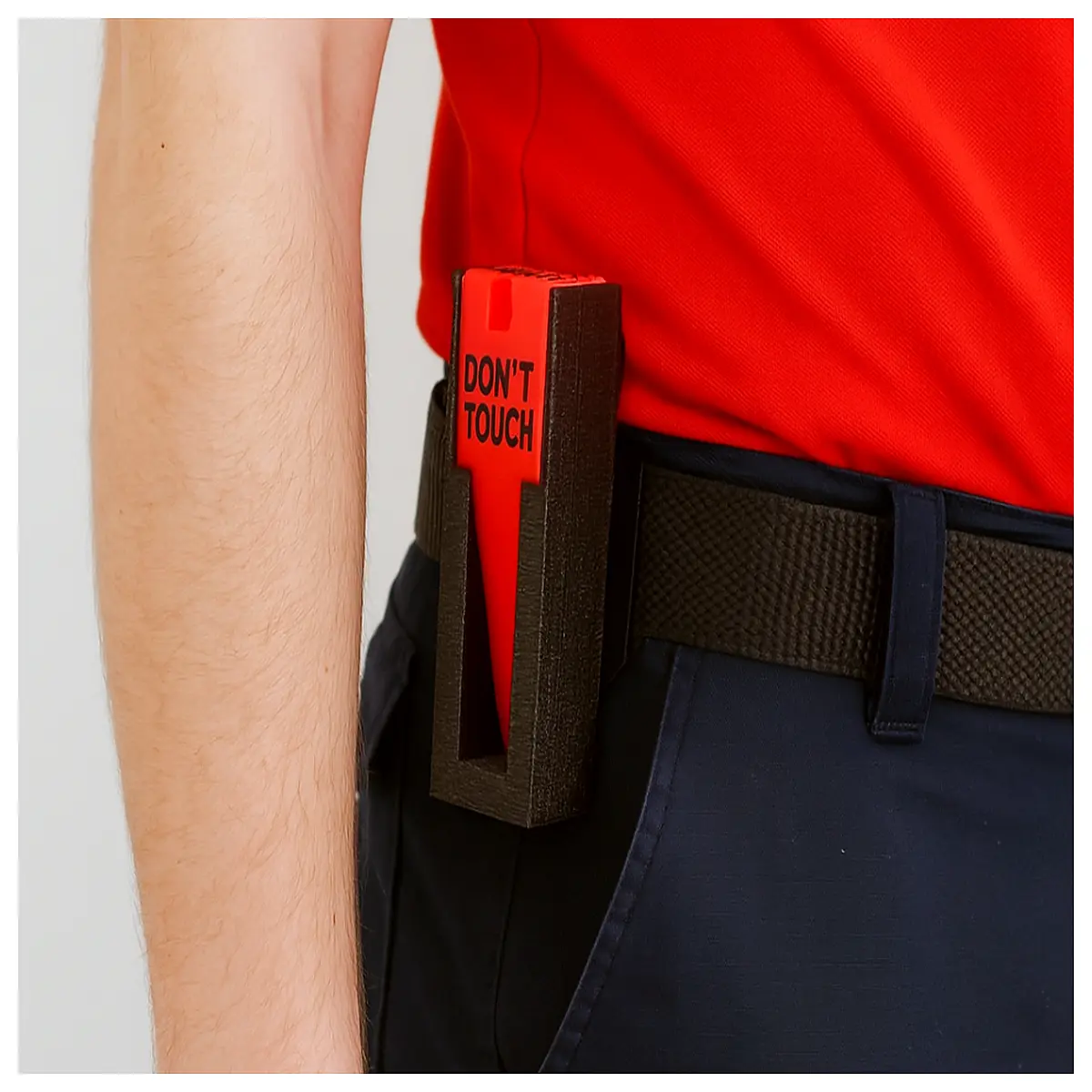 fire door wedge belt clip duty emergency exit tool