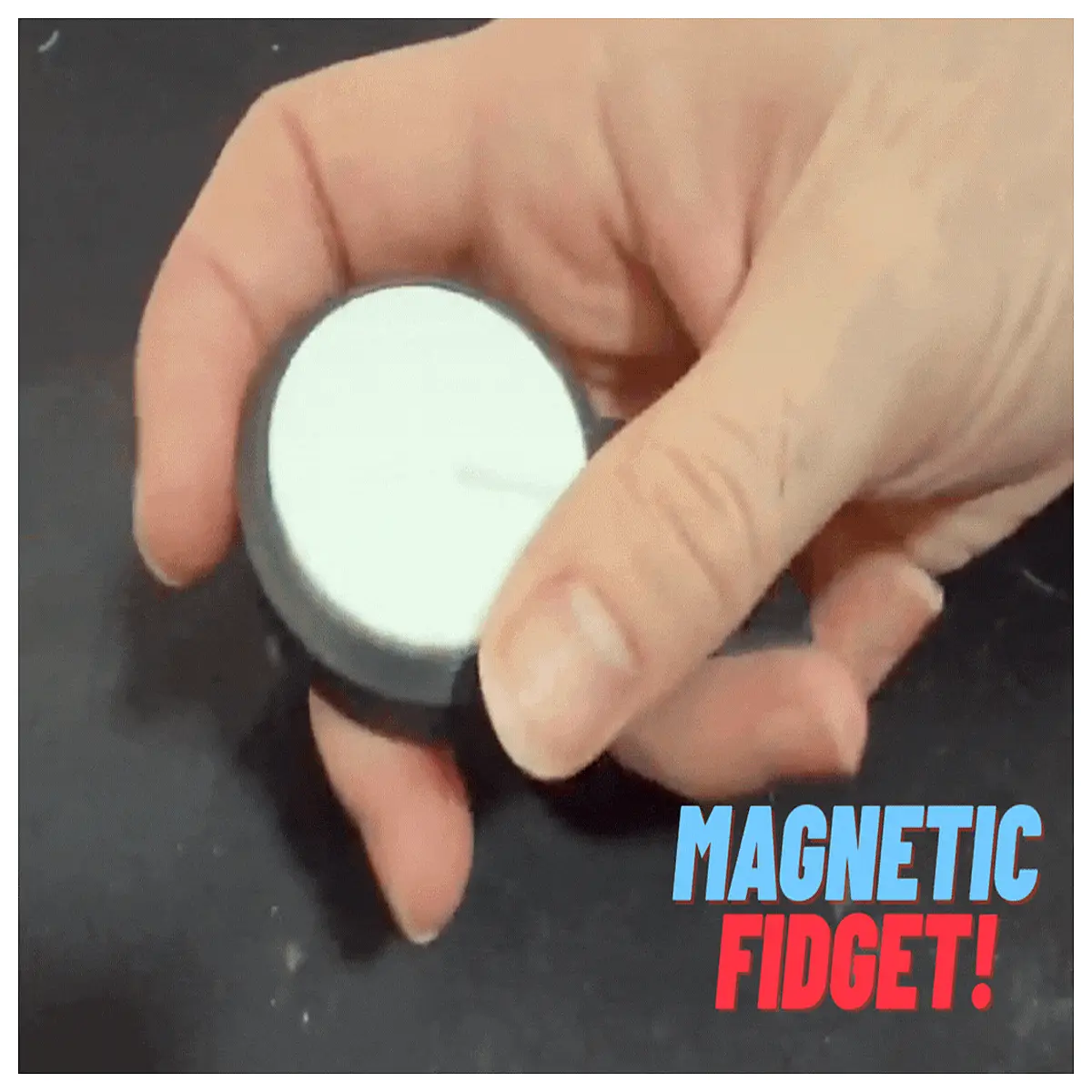 Magnetic Release Toy Magnetic Attraction Silent Fidget Toy Stress Relief Desk Decoration Office Relief Tool