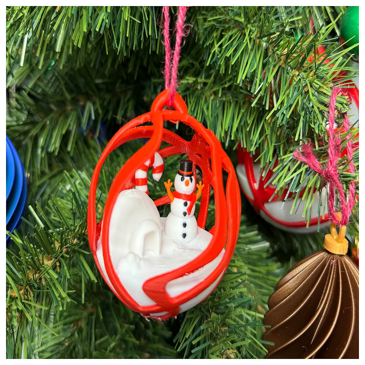 Snowman Christmas Ornament Decoration Christmas Gift Festive Display Small Snowman Toy Christmas Decoration