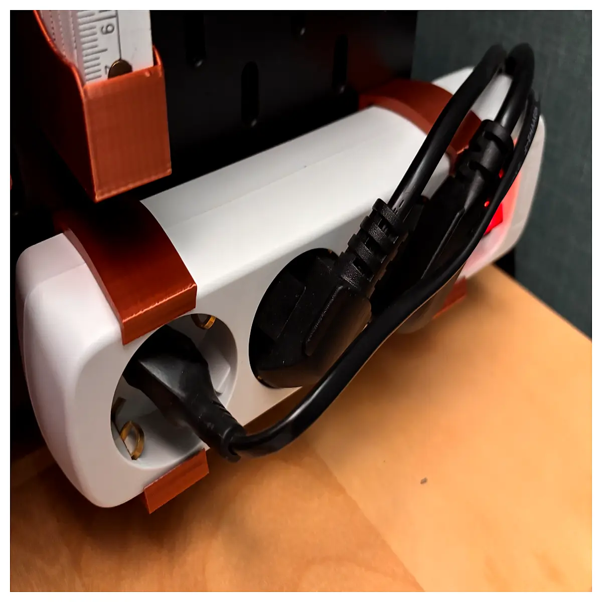 Terminal Block Bracket Mounting Support Wall Mounted Electronics Holder Electrical Accessory Cable Management Quick Install