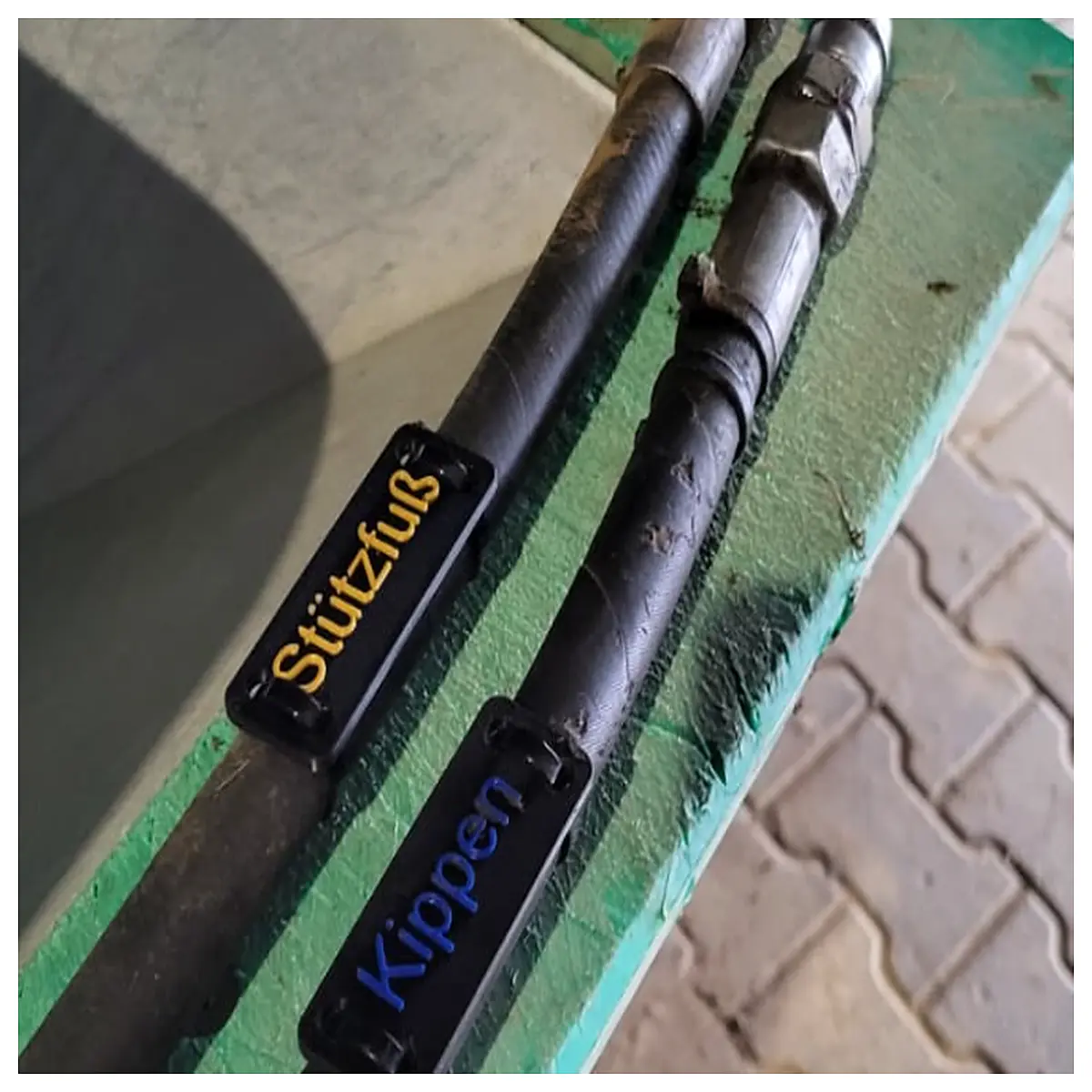 Hydraulic Hose Marker Tool Fast Identification Pipe Repair Leak Detection Industrial Pipe Fittings Accessories Premium