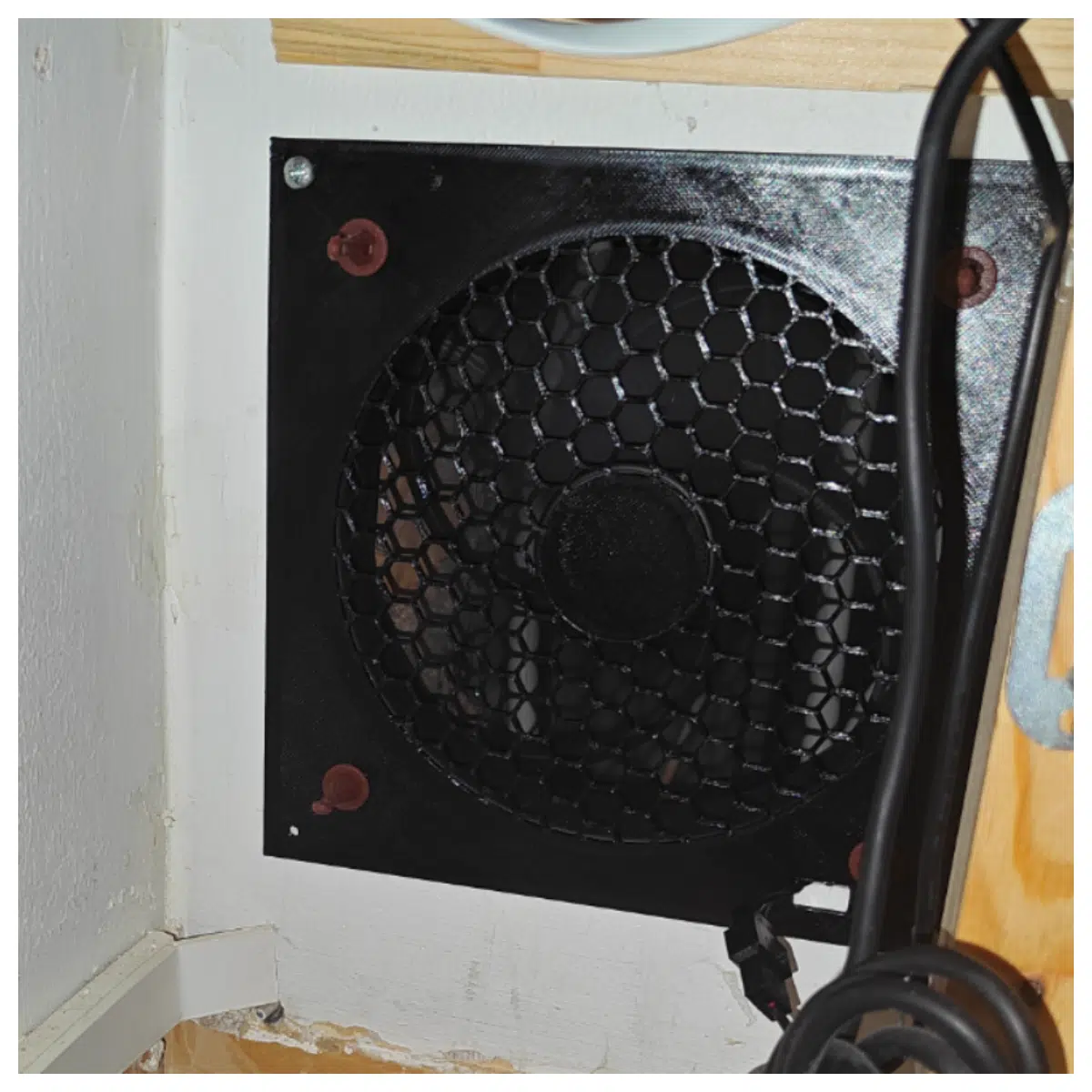 140mm Wall Mounting Bracket Grille Ventilation Seat Accessory Wall Support Air Installation Bracket
