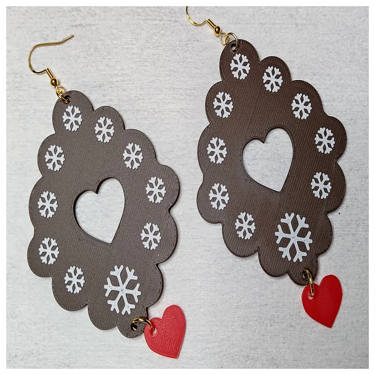 Festive Gingerbread Earrings Cute Sweet Decoration Christmas Gift Holiday Accessories Gingerbread Earring Parts