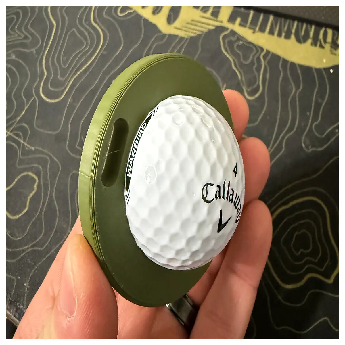 Alignment Aid Ring Improve Accuracy Tee Positioning Practice Tool Shot Line Adjuster Maximize Putting Performance
