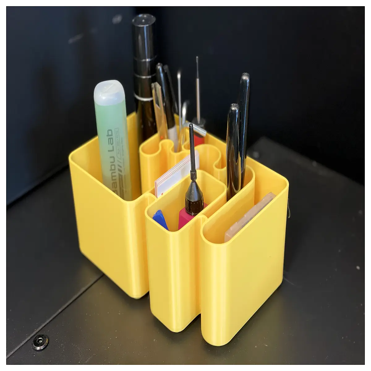 Desktop Pen Organizer Brush Pen Holder Pencil Case Storage Tool Desk Stationery Organizer Office Desk Storage Pen Accessories Organizer