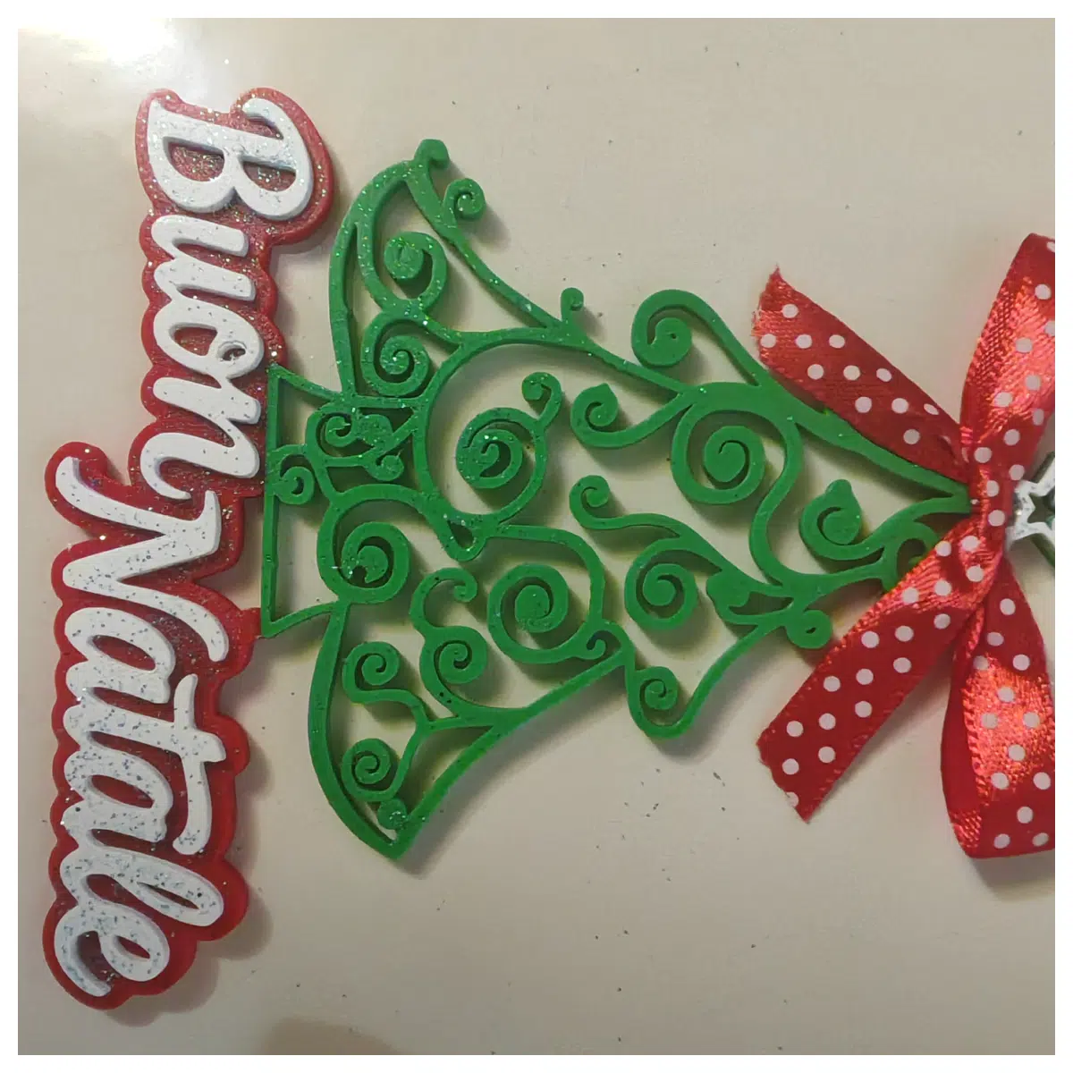 Stylized Christmas Ornament Festive Tree Decoration Christmas Gift Branch Accessories Ornament Supplies