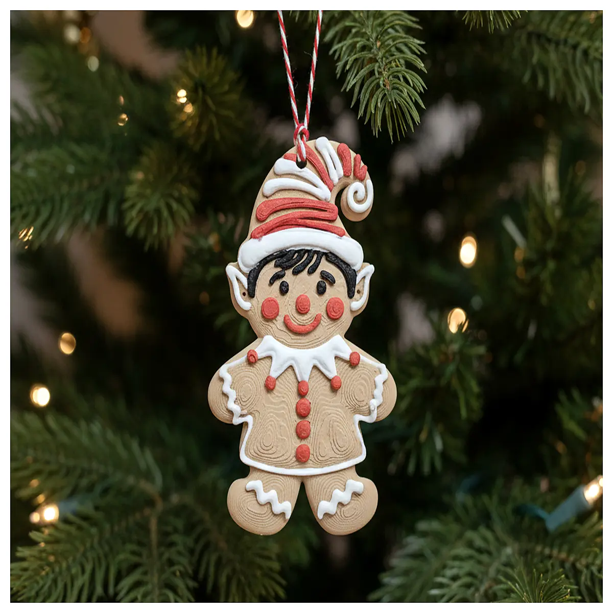 Christmas Elf Cookie Decor Set Festive Baking Supplies Christmas Cookie Toppers Holiday Decoration Cookie Accessories