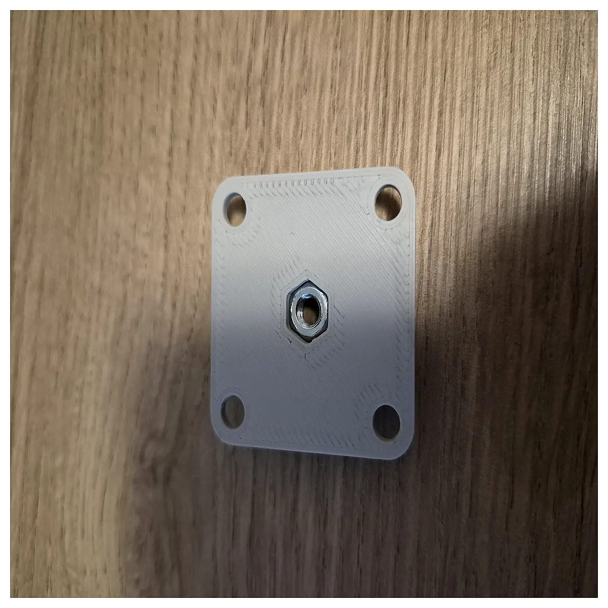 duty 4 bolt wall mount bracket steel plate for outdoor security camera cctv mounting hardware