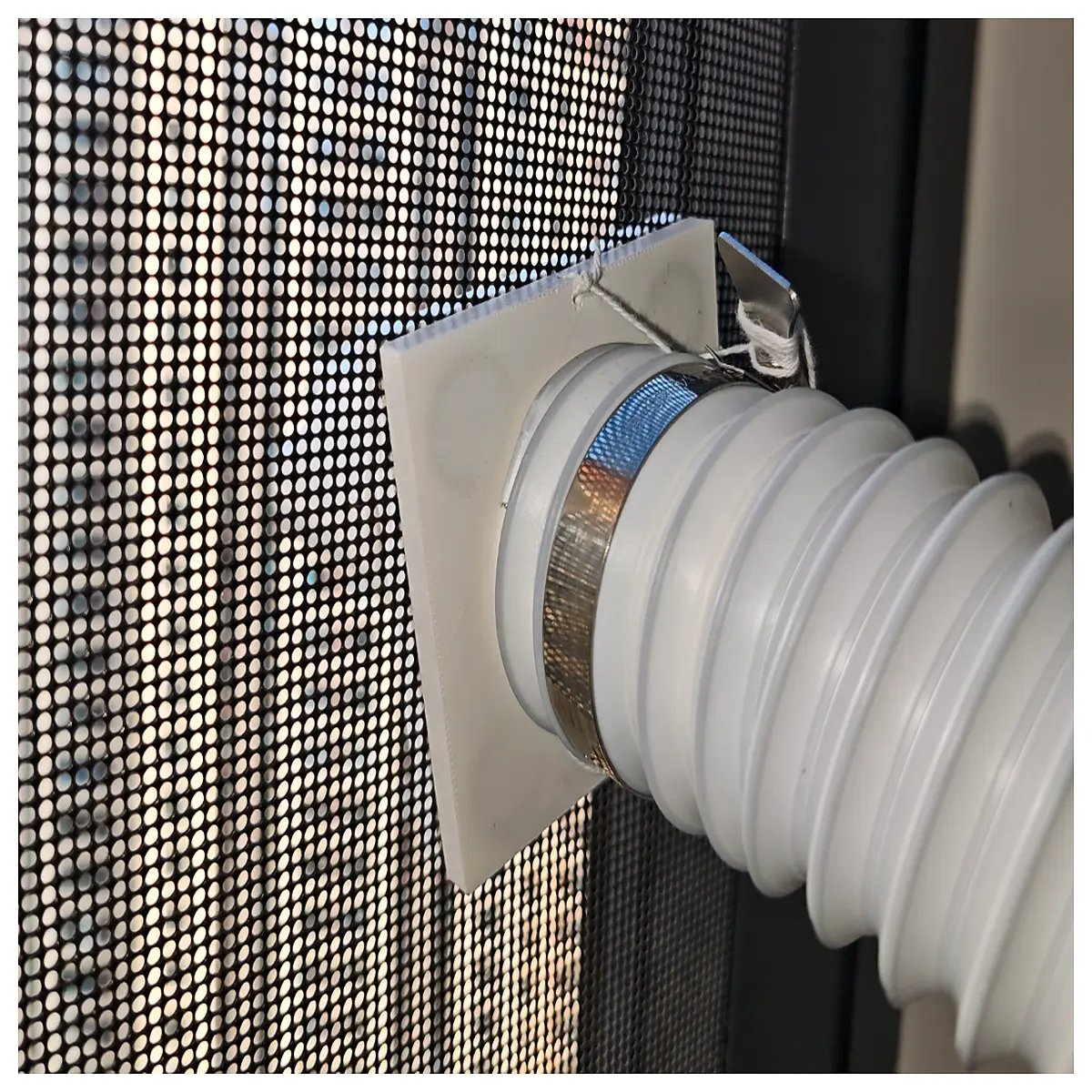 50mm Mesh Window Magnetic Vent Exhaust Port Mesh Window Ventilation Magnetic Installation Window Exhaust Air Leak Stop Mesh Window Accessories