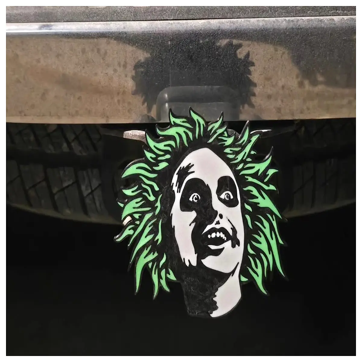 Beetlejuice Hook Cover Wall Protector Decorative Hook Backing Home Decor Accessory Wall Mounting Solution