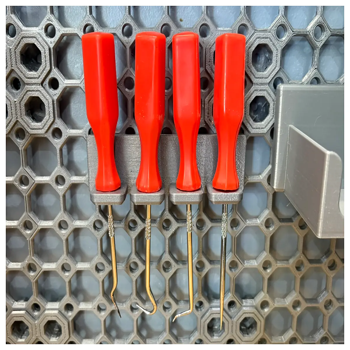 multi board tool holder rack organizer for workshop garage wall mounted storage system duty