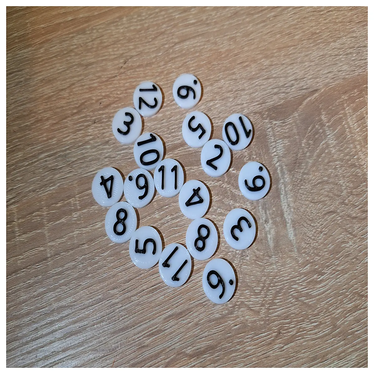 Catan Island Digital Markers Game Accessories Numeric Tokens Dice Markers Game Components Player Accessories
