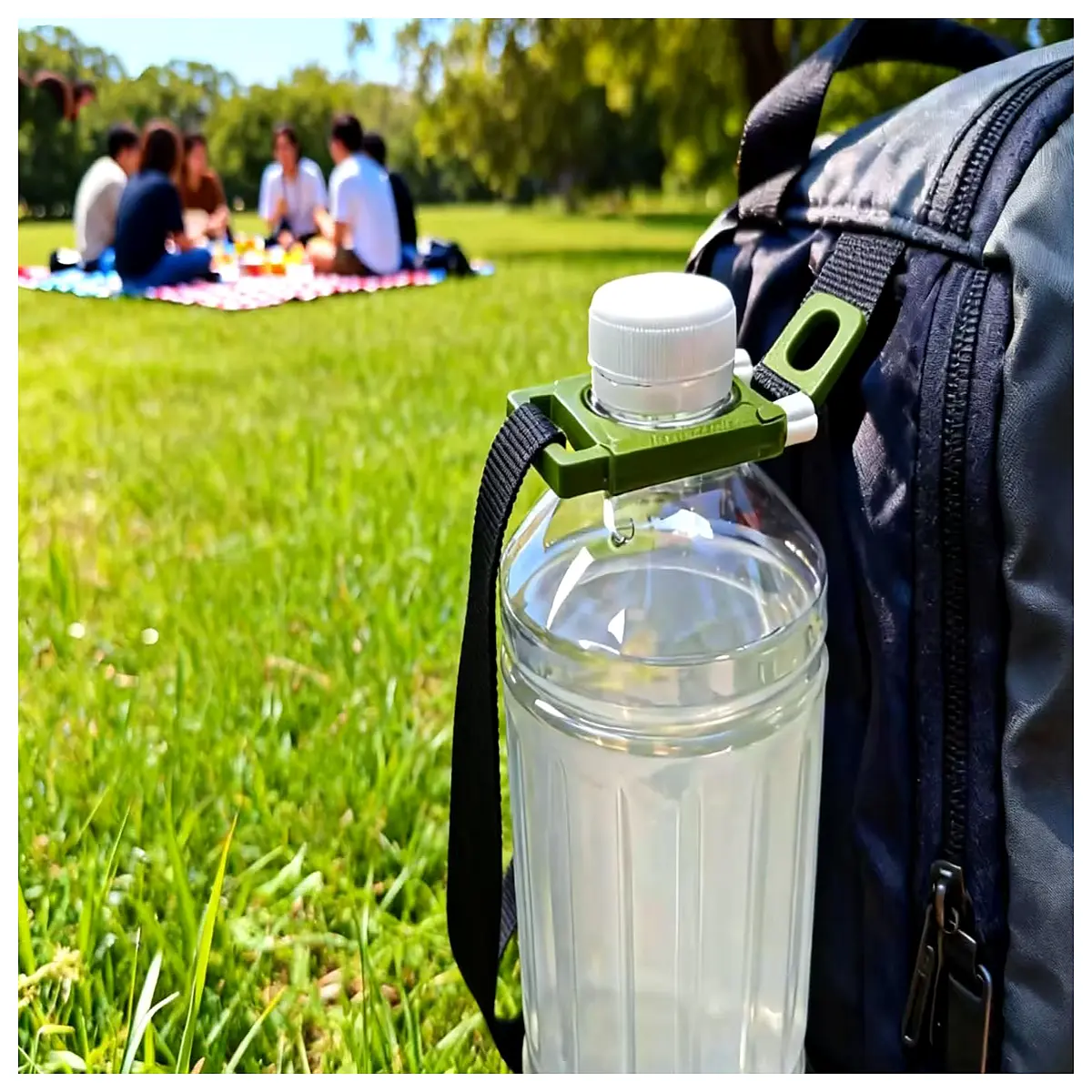 Outdoor Water Bottle Hooks Sports Water Cup Holder Hiking Backpack Water Bottle Support Water Bottle Storage Accessories