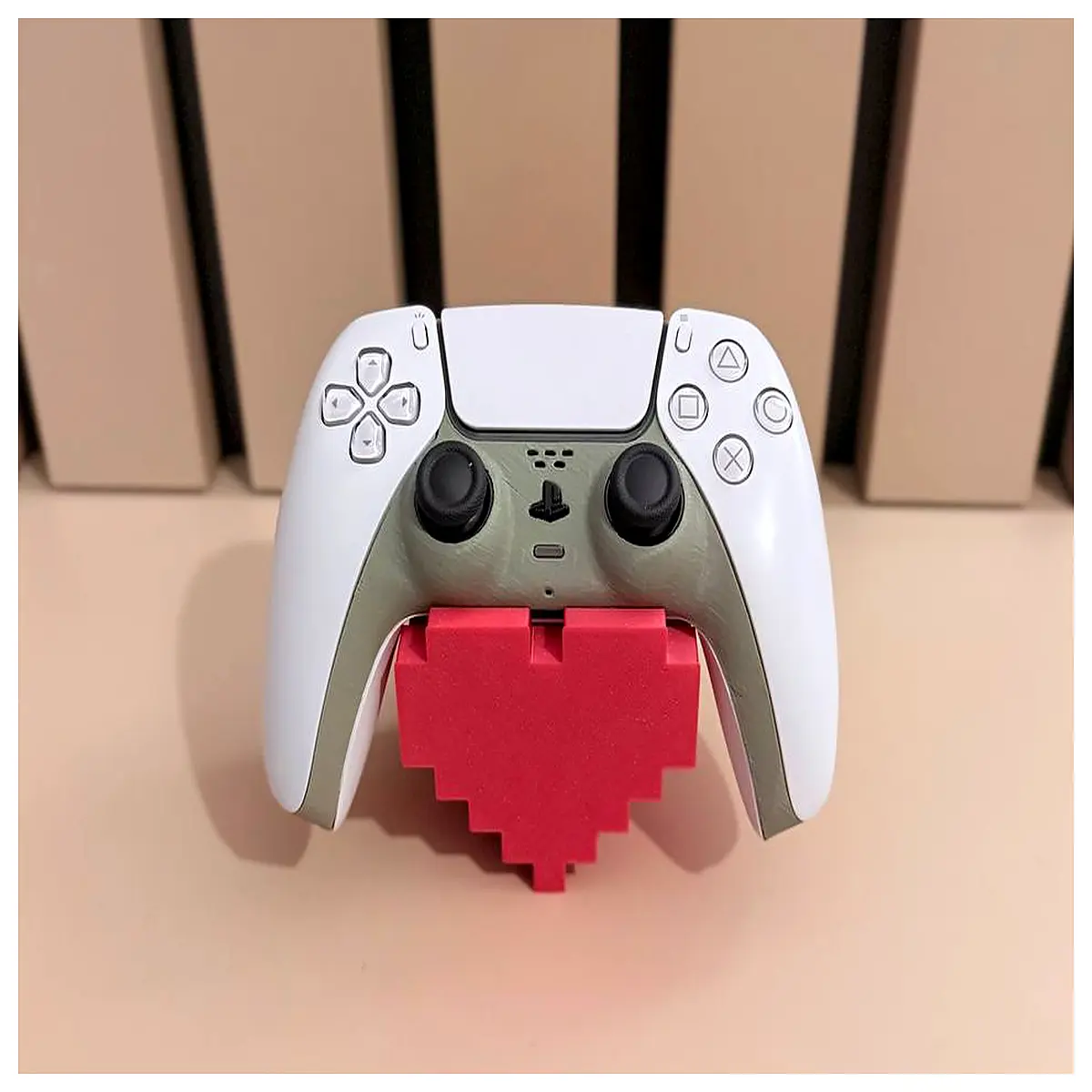 Retro PS5 Controller Stand Gamepad Holder PS5 Accessory Desktop Decoration Gaming Gear