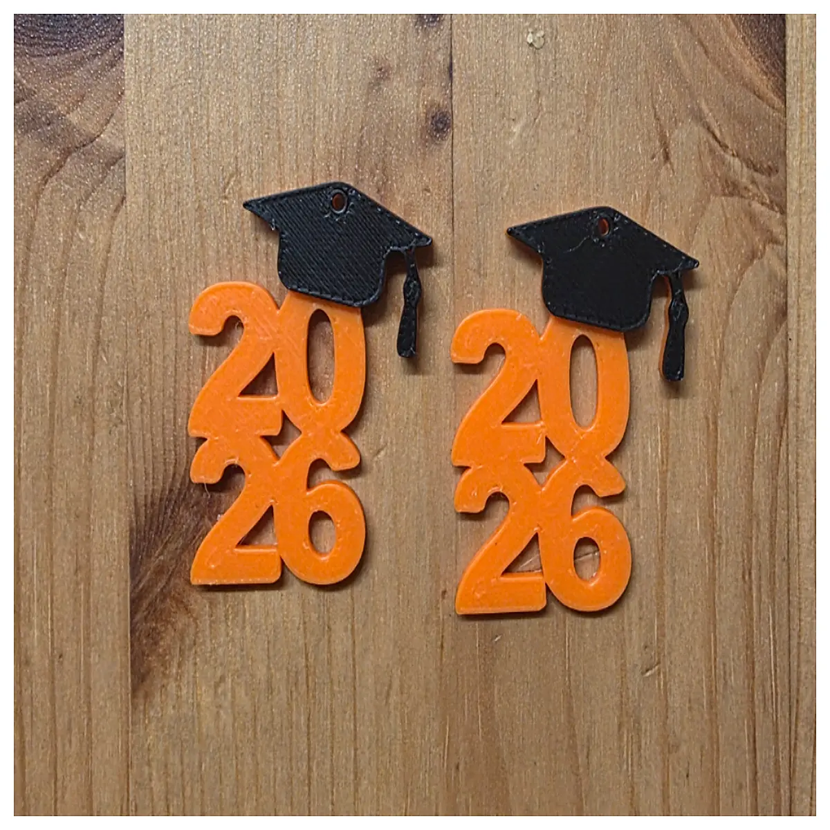 Double Graduation Earrings Women 2026 Graduation Gift Student Decorative Earring Graduation Ceremony Earrings