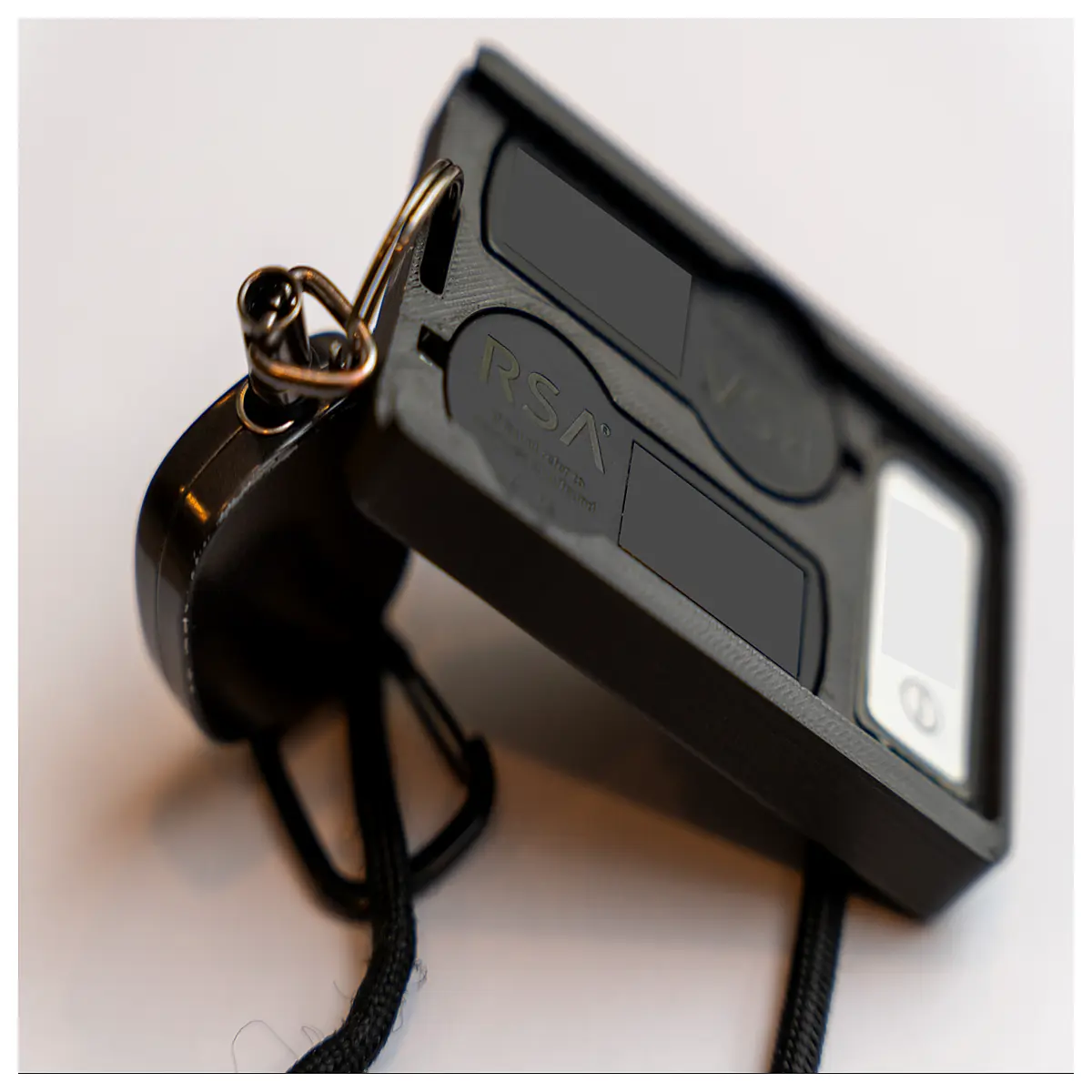 Badge Holder RSA SafeID Display Stand Memorial Keepsake Showcase Collection Display Badge Support