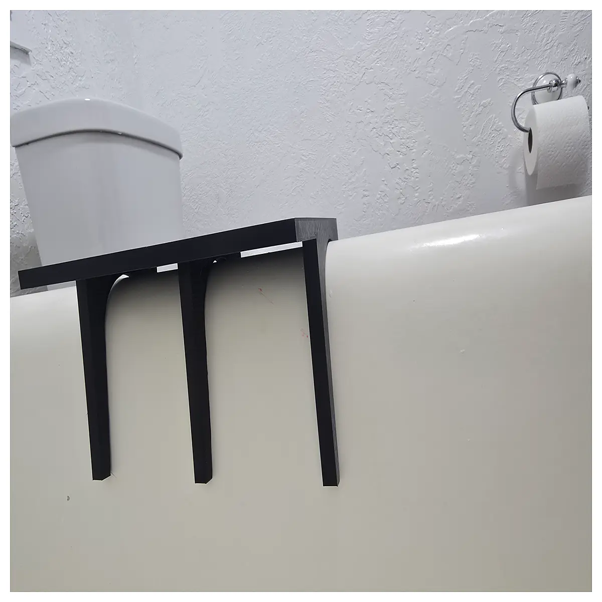 vintage bathroom shelf over toilet storage rack industrial pipe tub caddy organizer for toiletries towels
