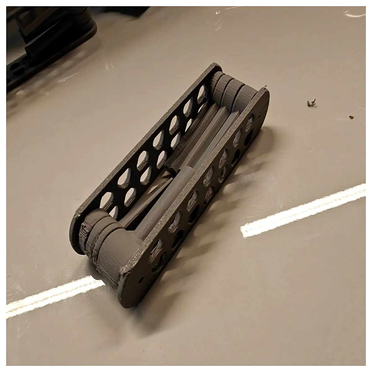Ultimate EDC Multi Tool Portable Printer Emergency Survival Versatile Tool Outdoor Survival Essential Assemble All in One
