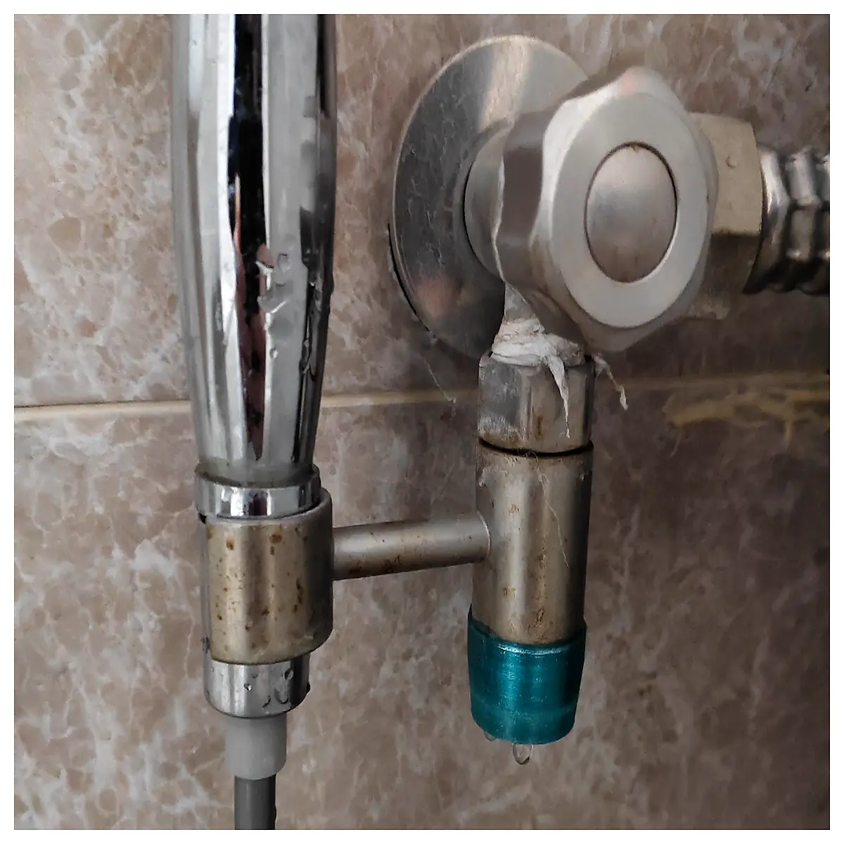 Shower Head Connector Plug Head Accessory Shower Head Clog Remover 4 Inch Connector Bathroom Fixture Repair Leak Stop Shower Head