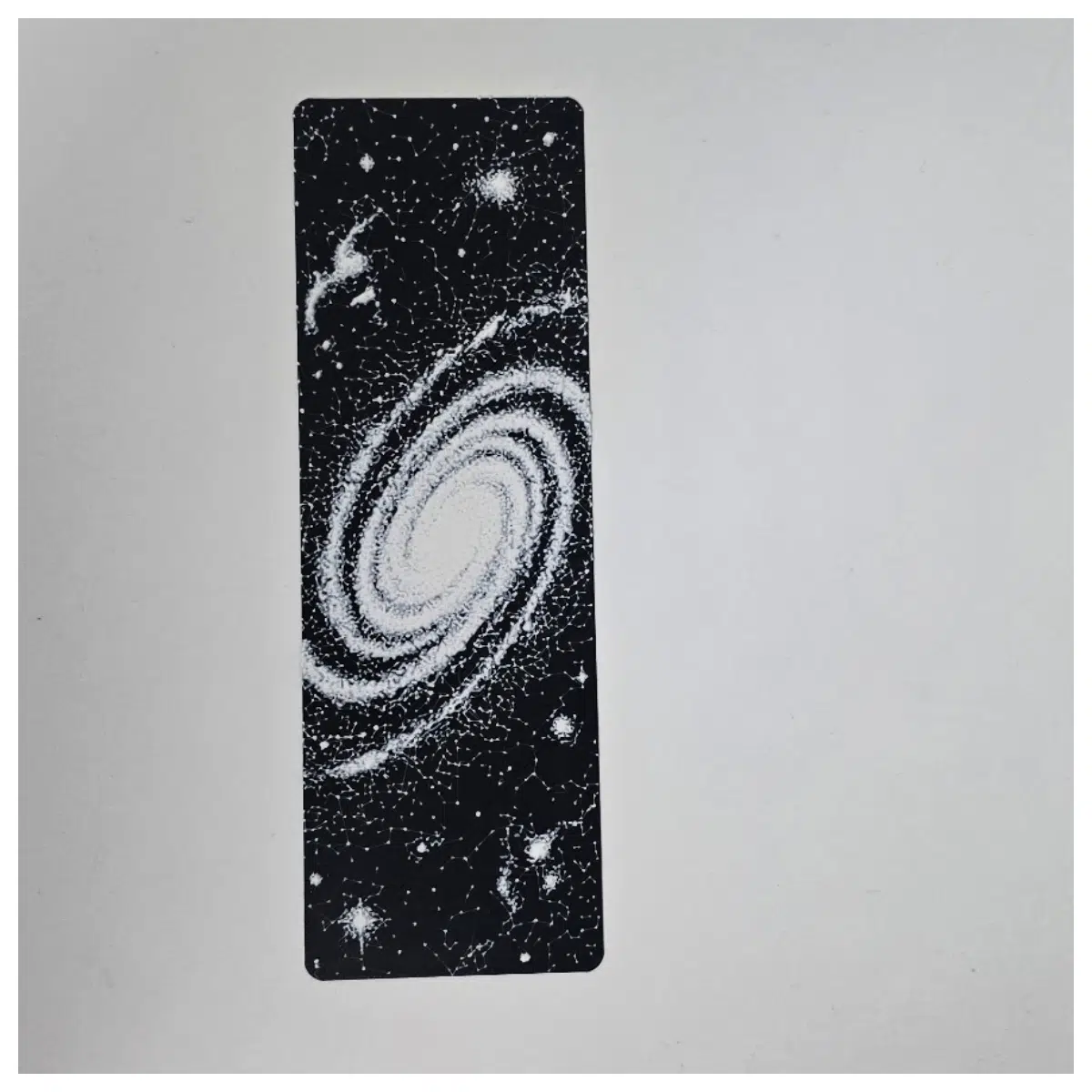 bookmark spiral nebula aesthetic reading book lovers space decor